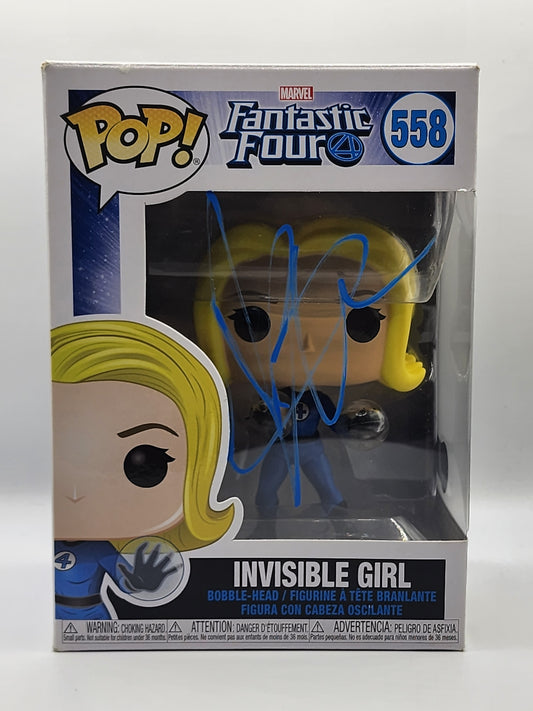 Fantastic Four Invisible Girl Signed Funko