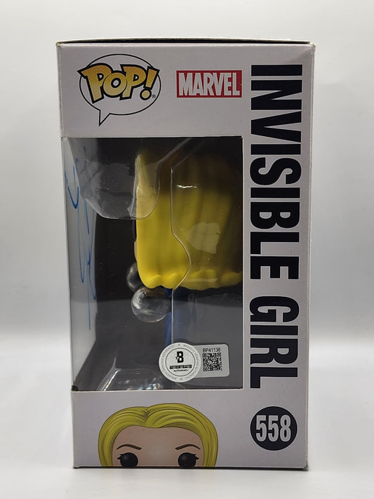 Fantastic Four Invisible Girl Signed Funko