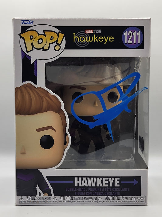 MCU Hawkeye Signed Funko