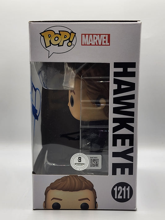 MCU Hawkeye Signed Funko