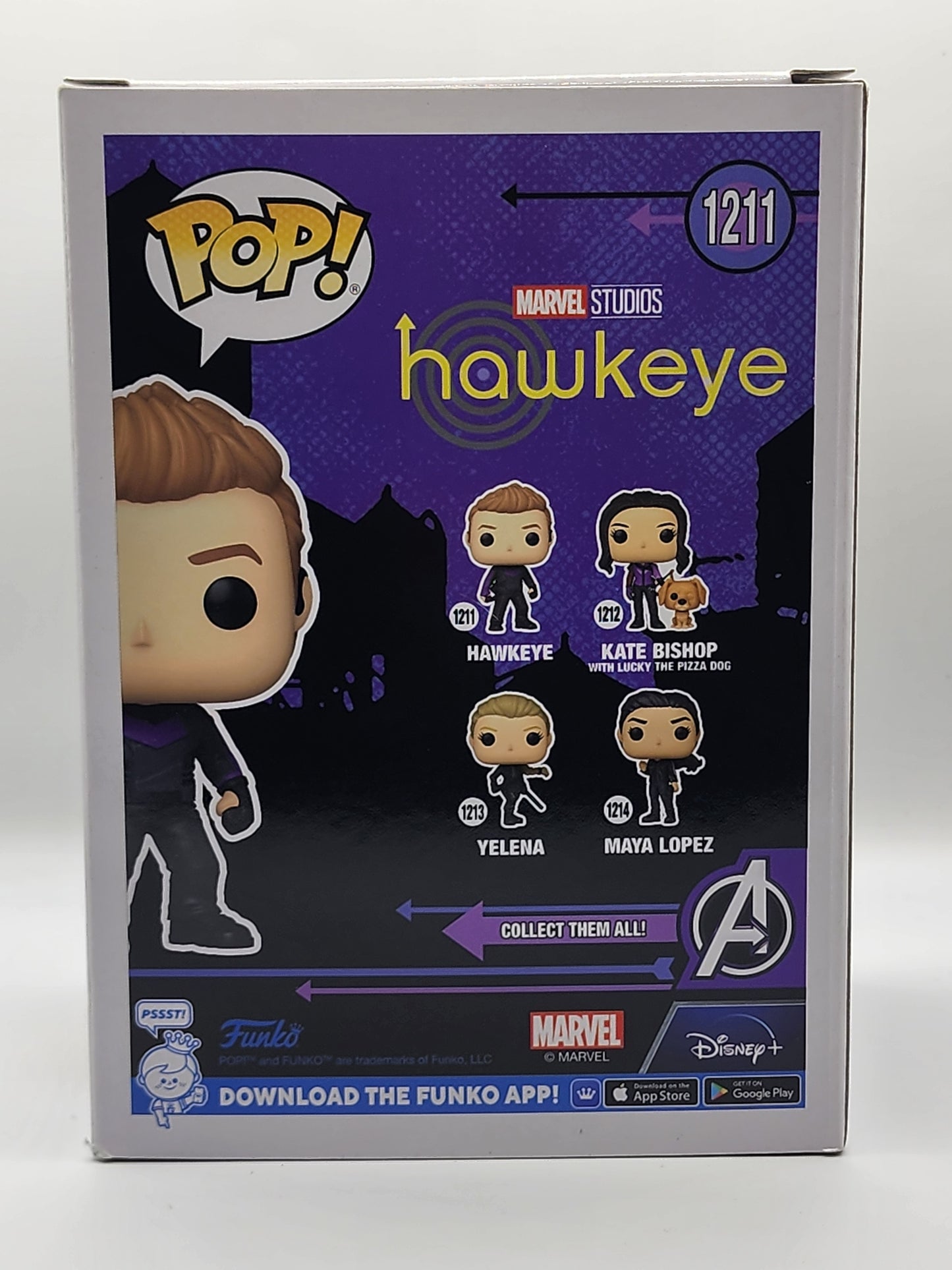 MCU Hawkeye Signed Funko