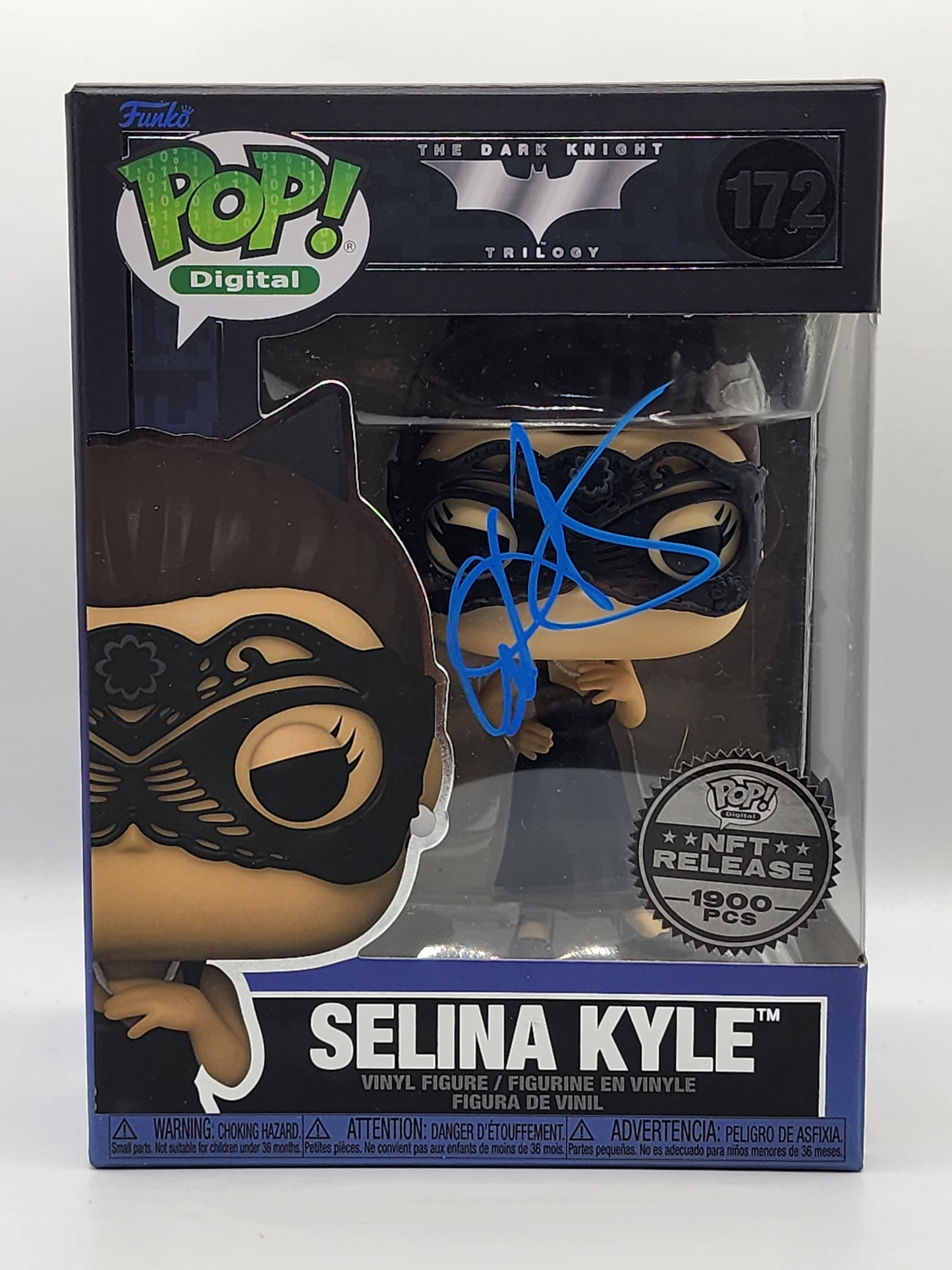 The Dark Knight Trilogy Selina Kyle Signed Funko