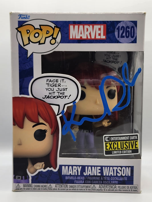 MARVEL Mary Jane Watson Signed Funko