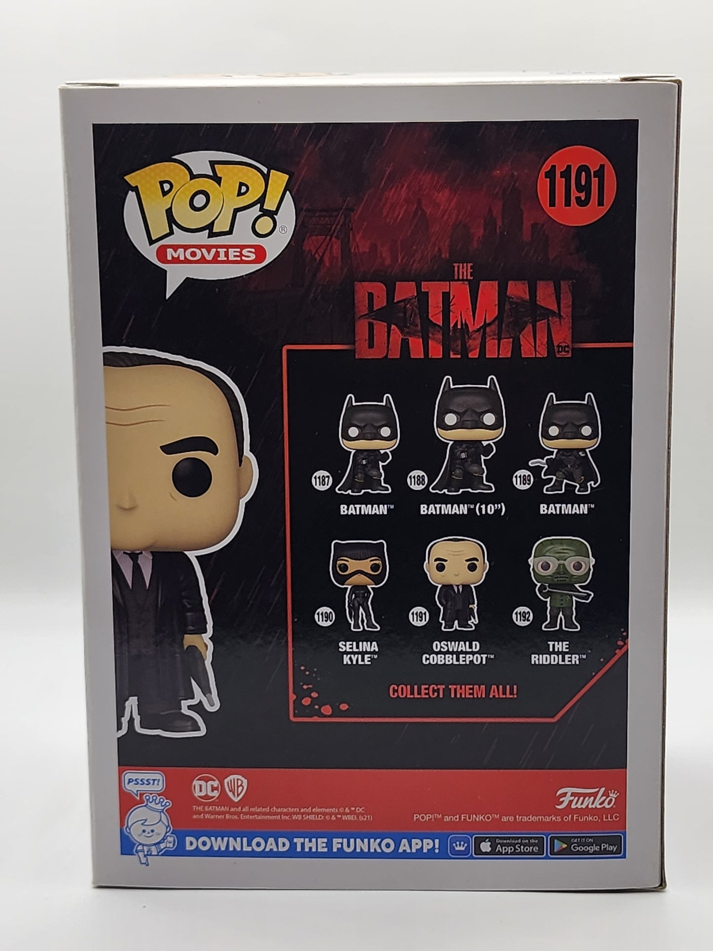 The Batman Oswald Cobblepot Signed Funko