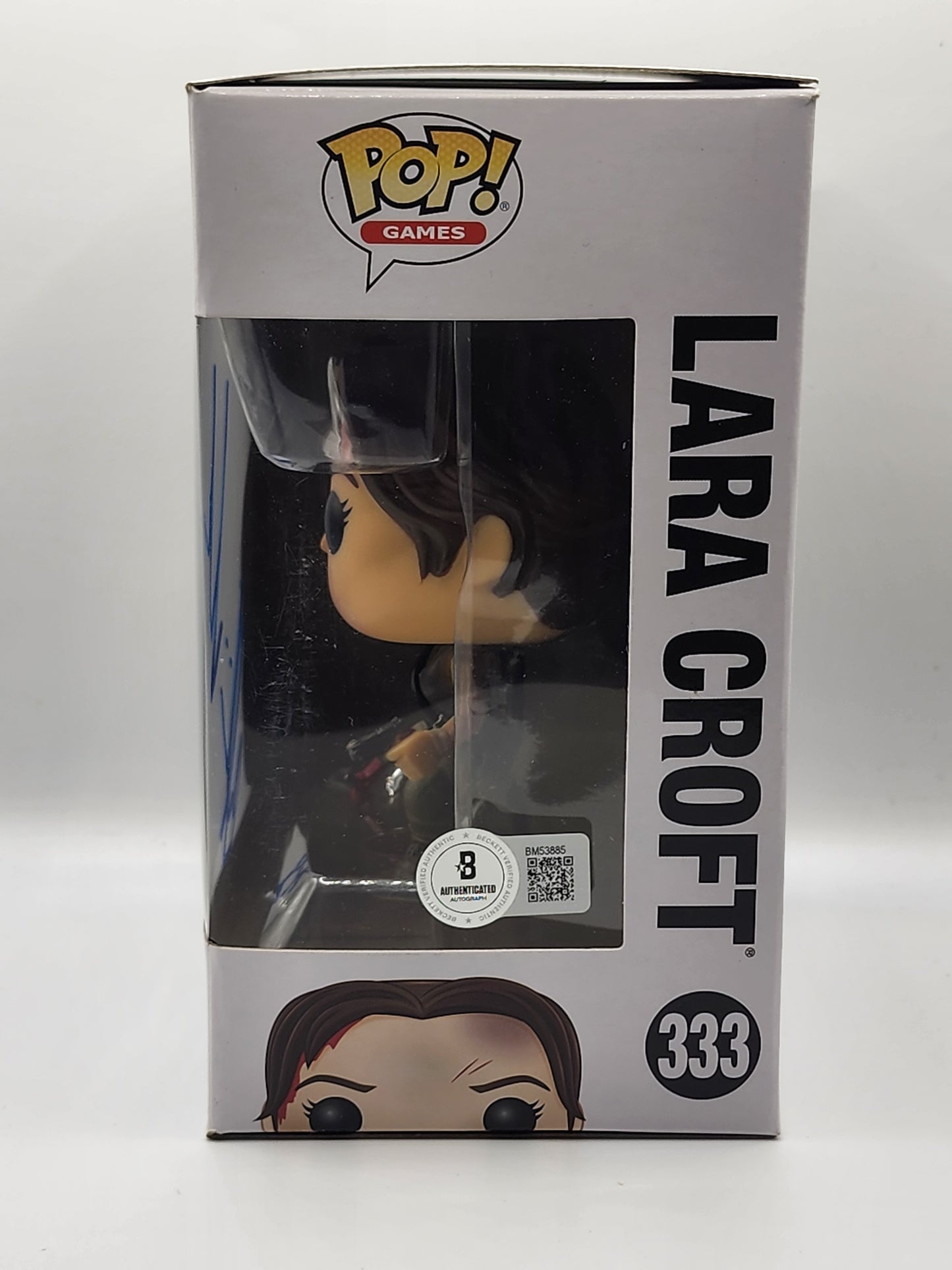 Tomb Raider Signed Lara Croft Funko