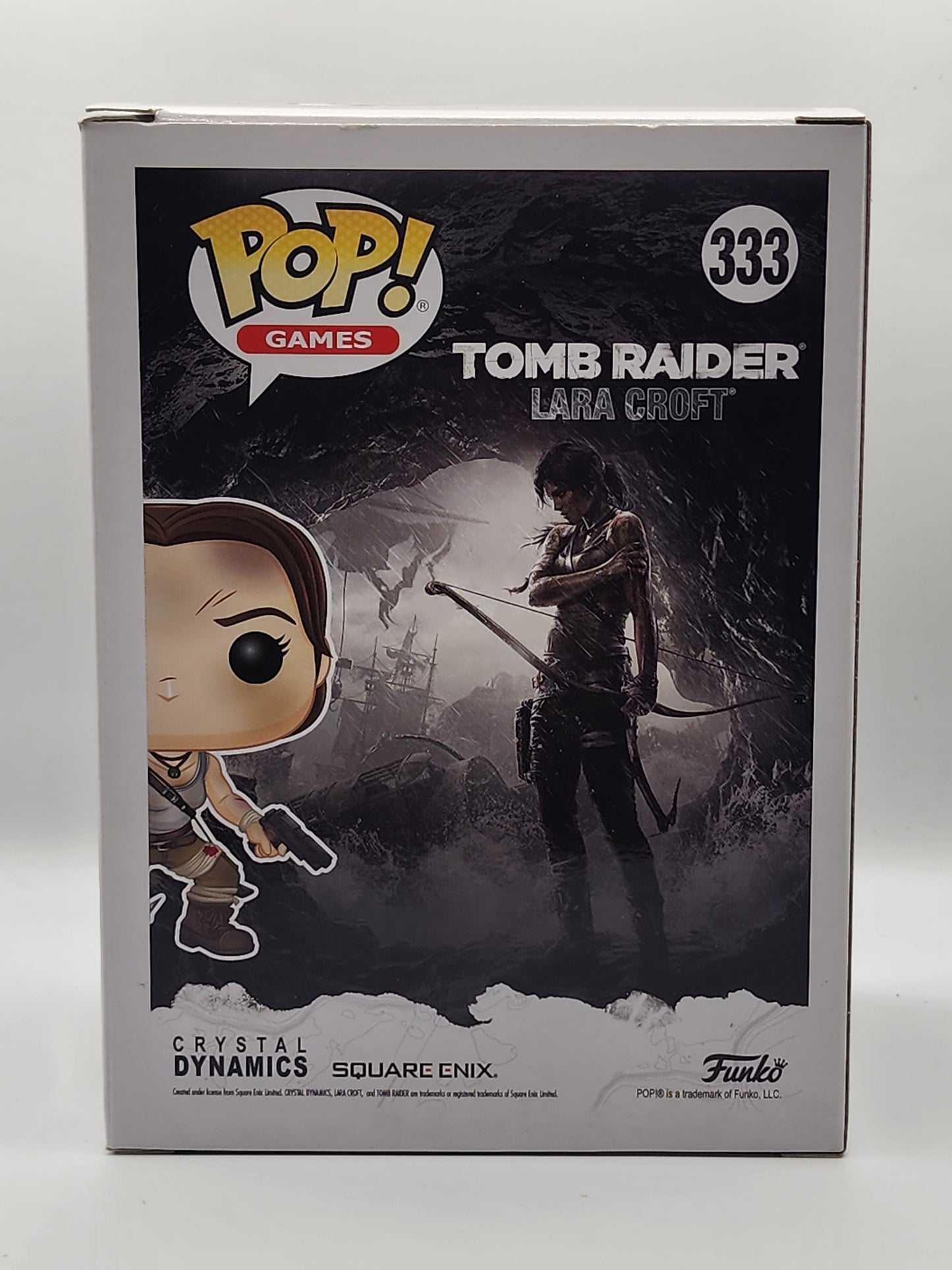 Tomb Raider Signed Lara Croft Funko
