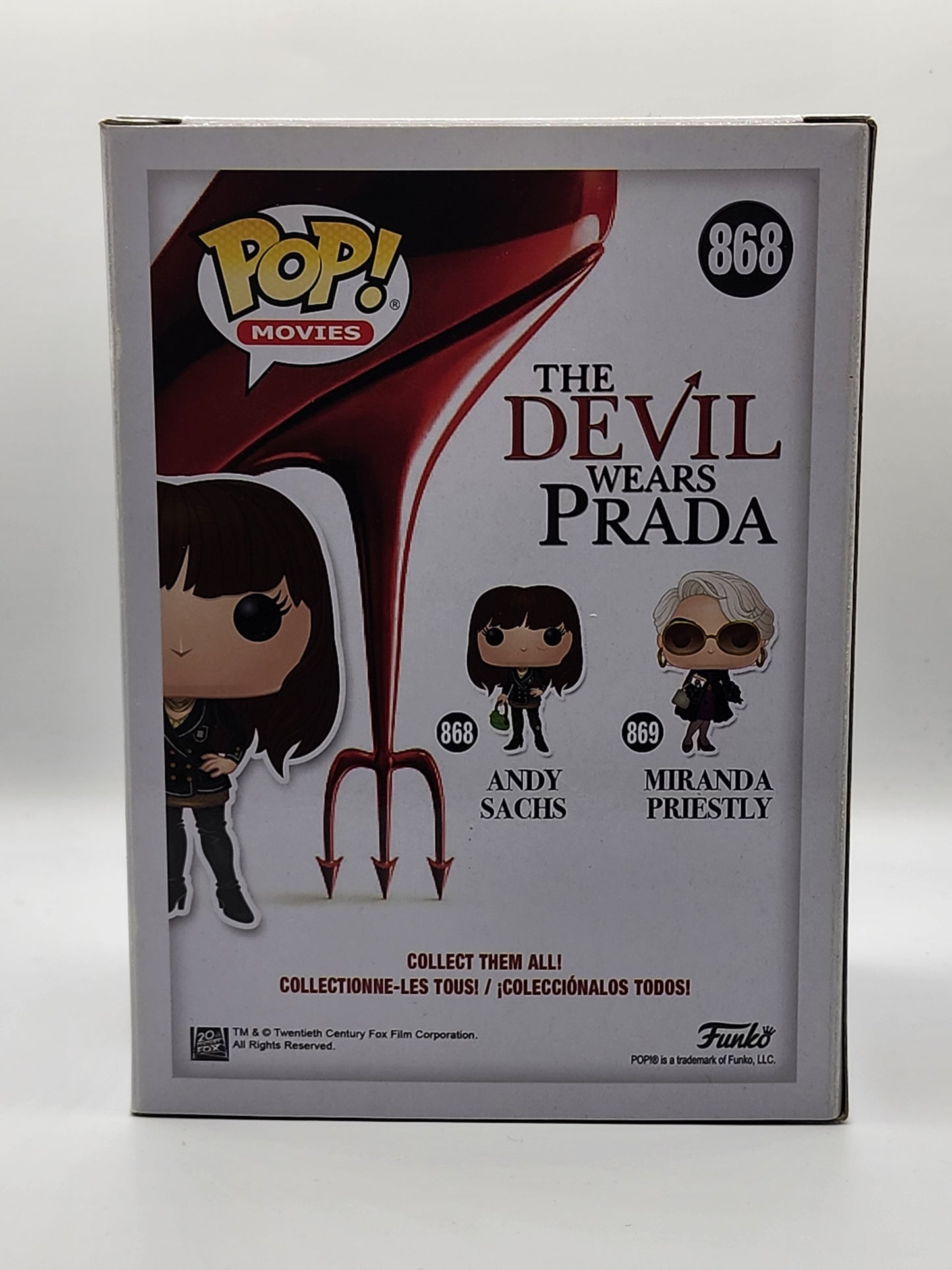 The Devil Wears Prada Signed Andy SachsFunko