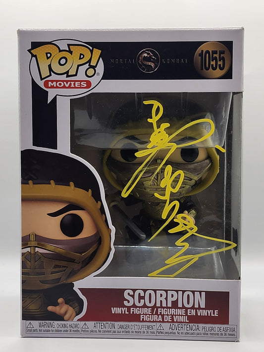 Mortal Kombat Scorpion Signed Funko
