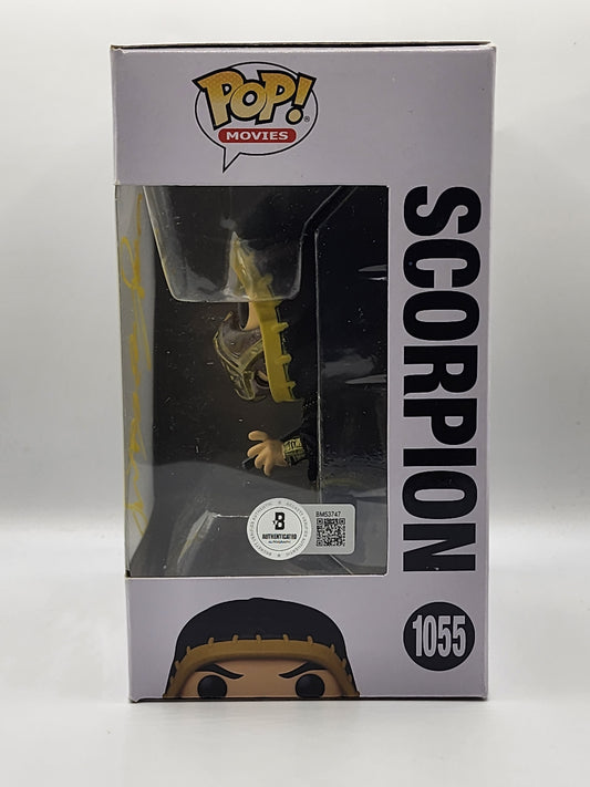 Mortal Kombat Scorpion Signed Funko