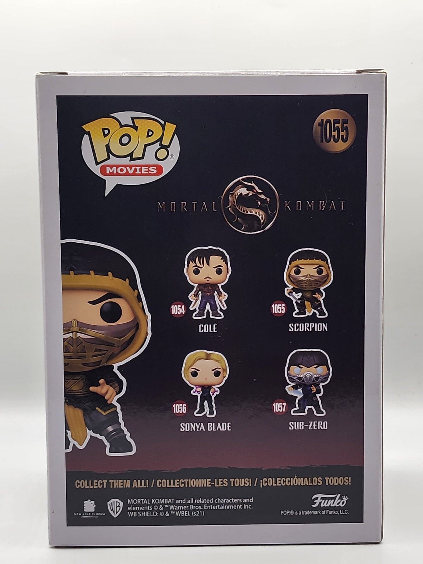 Mortal Kombat Scorpion Signed Funko