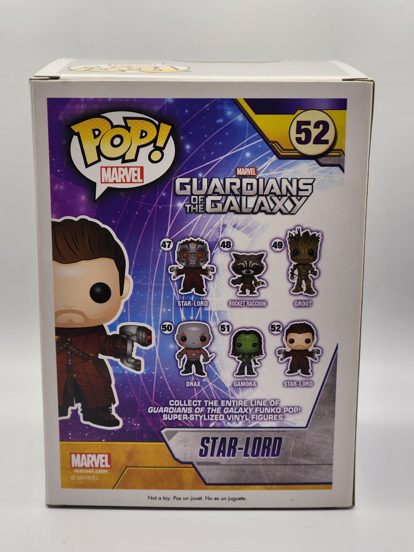Guardians of the Galaxy Signed Star-Lord Signed Funko