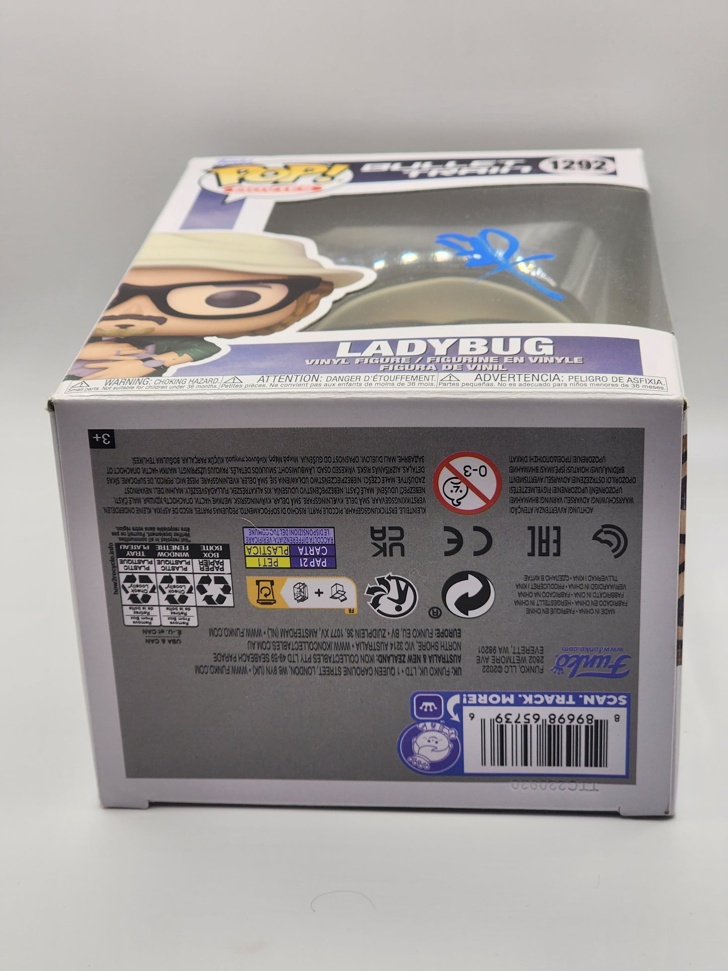 Bullet Train's LADYBUG Signed Funko