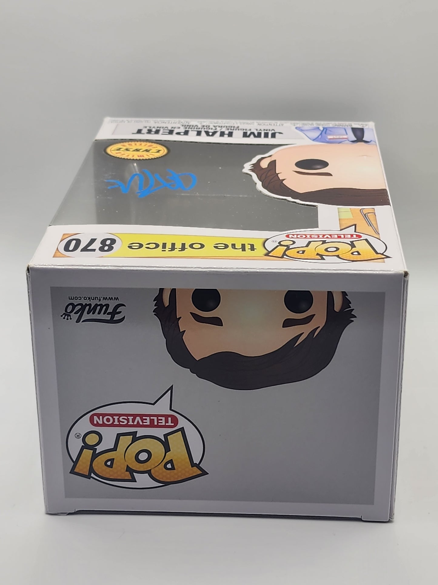 The Office Jim Halpert Signed Funko (CHASE)