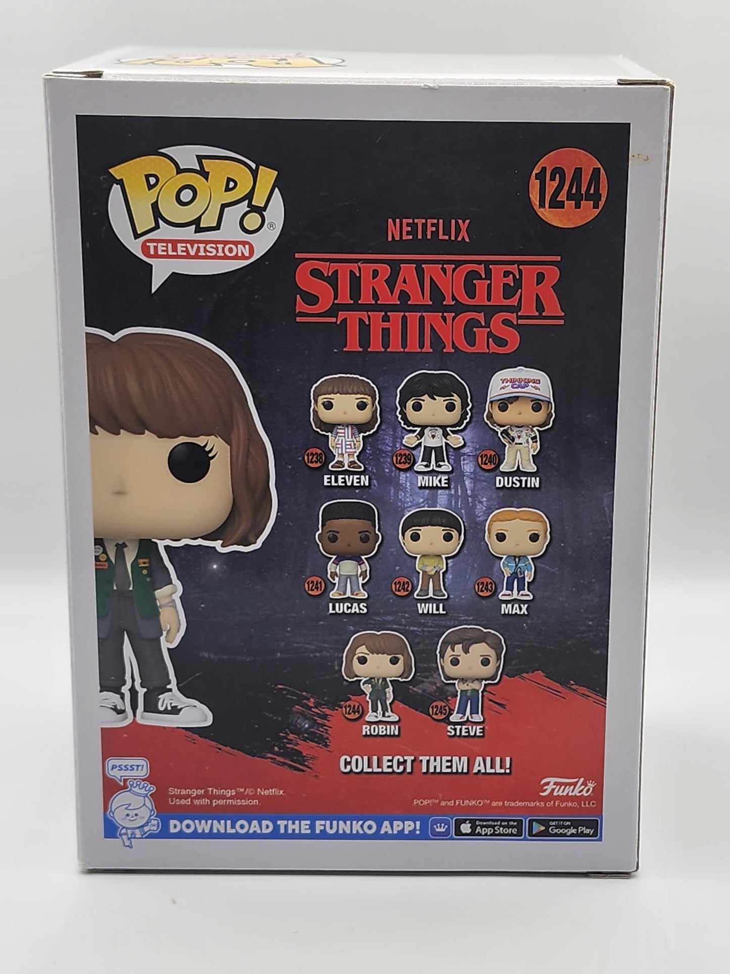 Netflix's Stranger Things Robin Signed Funko