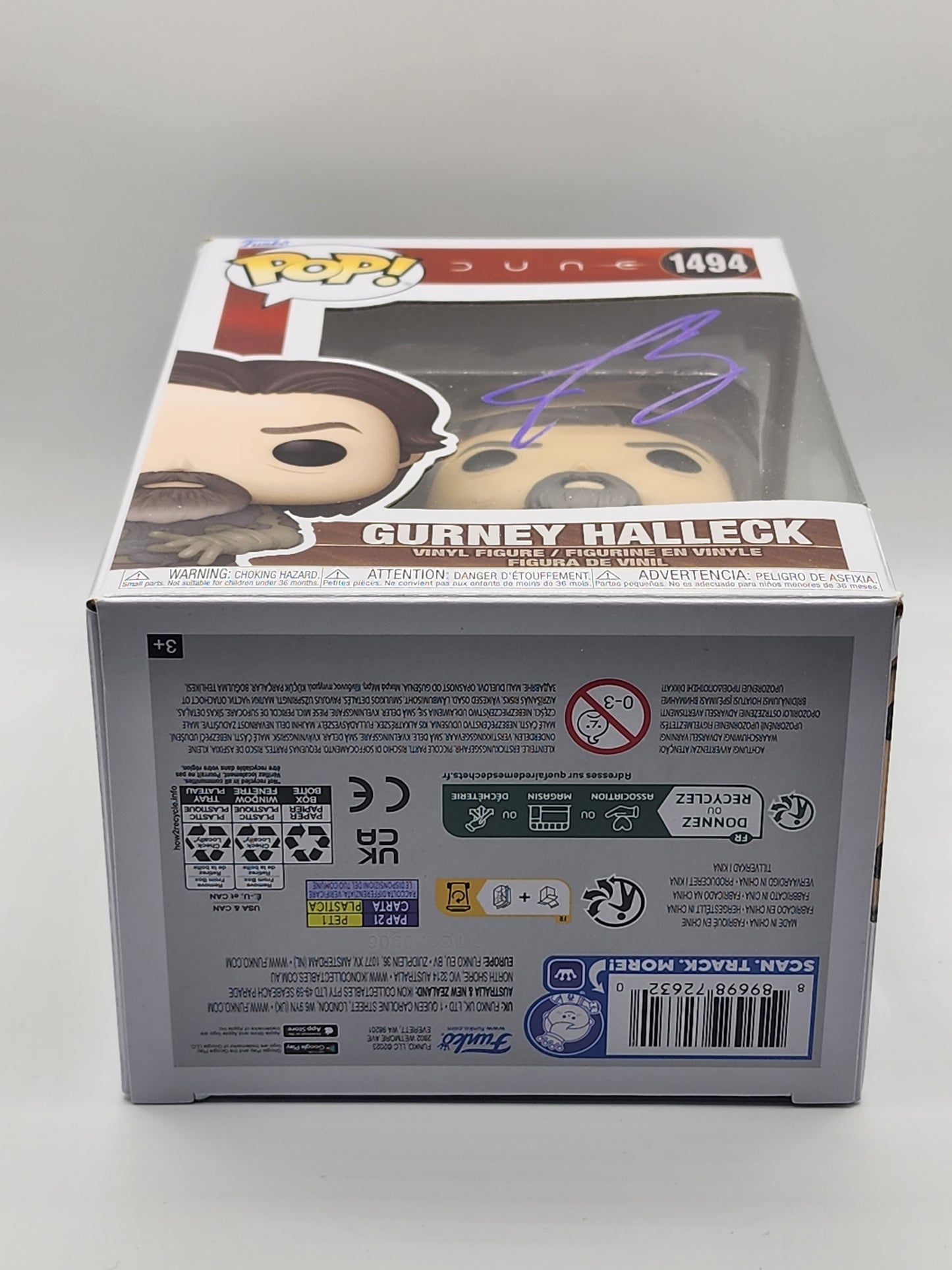 Dune's Gurney Halleck Signed Funko