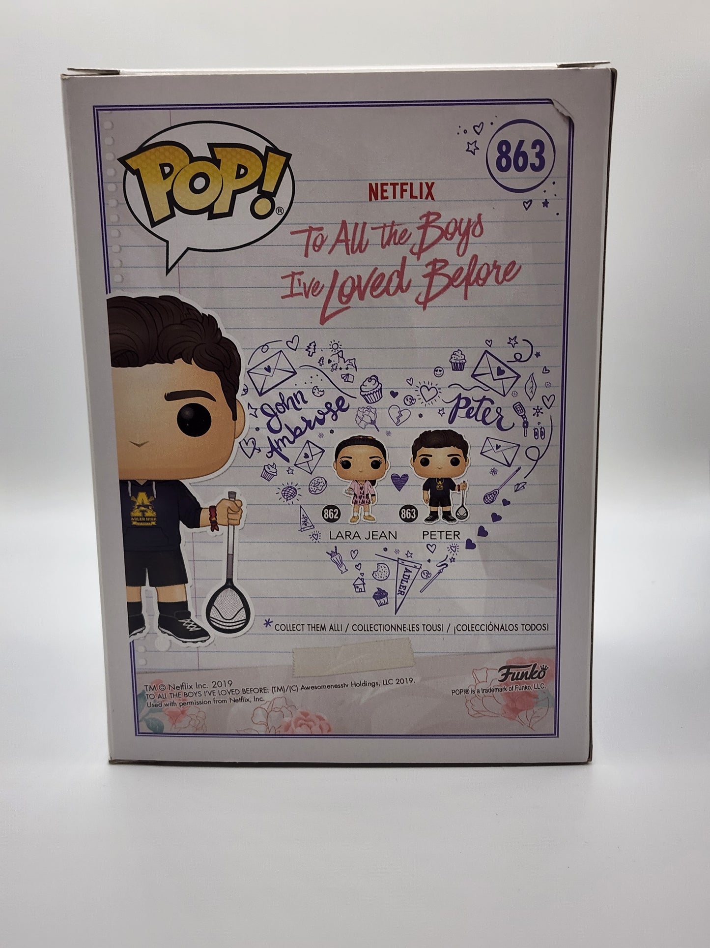 Netflix's To All The Boys I've Loved Before Peter Signed Funko