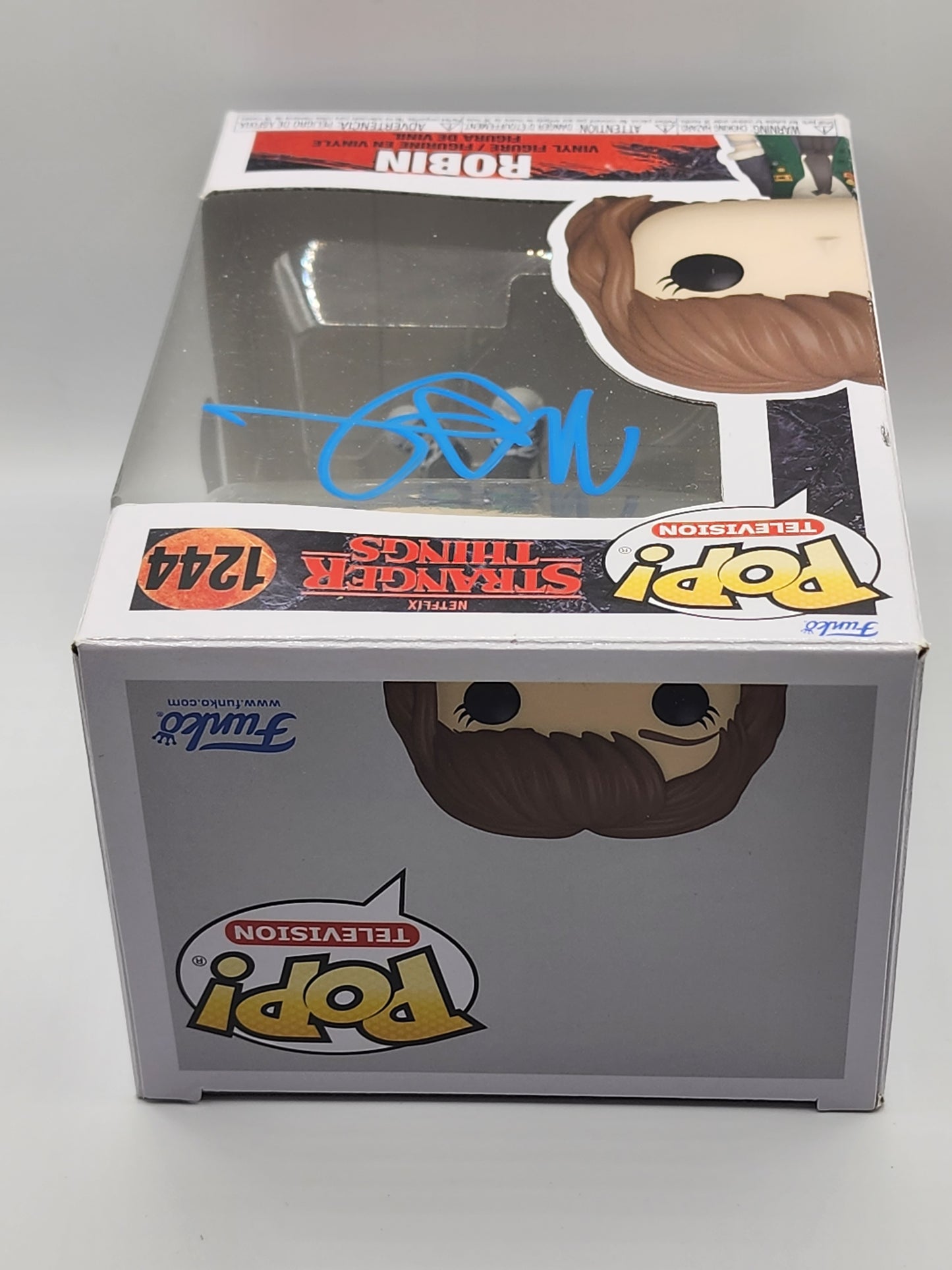 Netflix's Stranger Things Robin Signed Funko