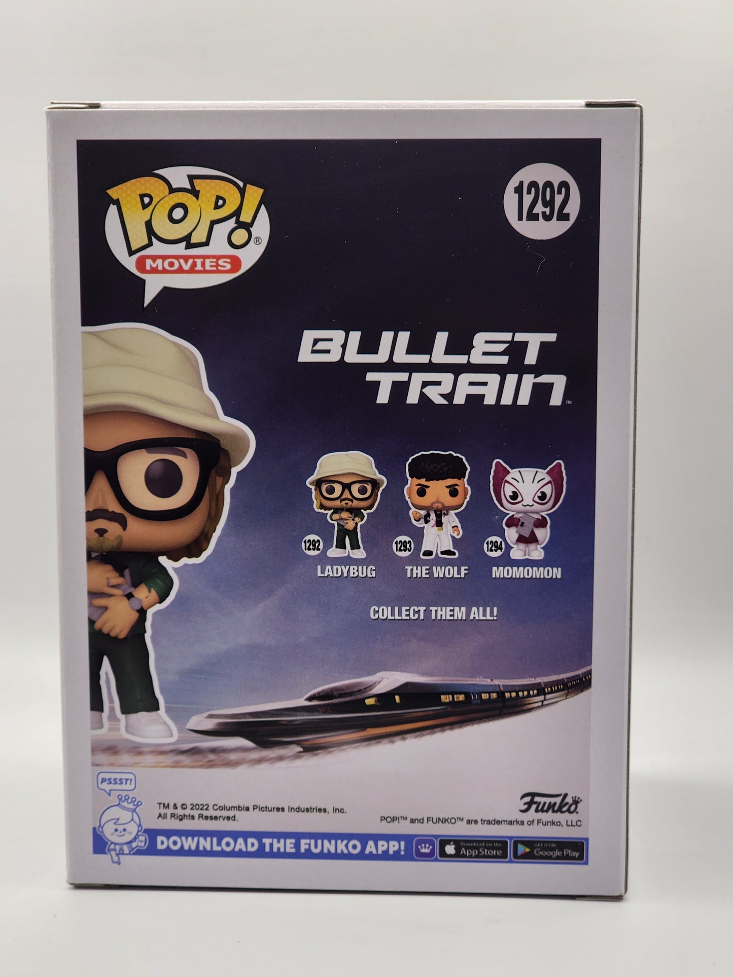Bullet Train's LADYBUG Signed Funko