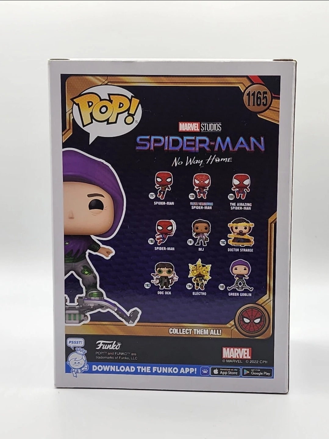 Spider-man No Way Home Signed Green Goblin Funko