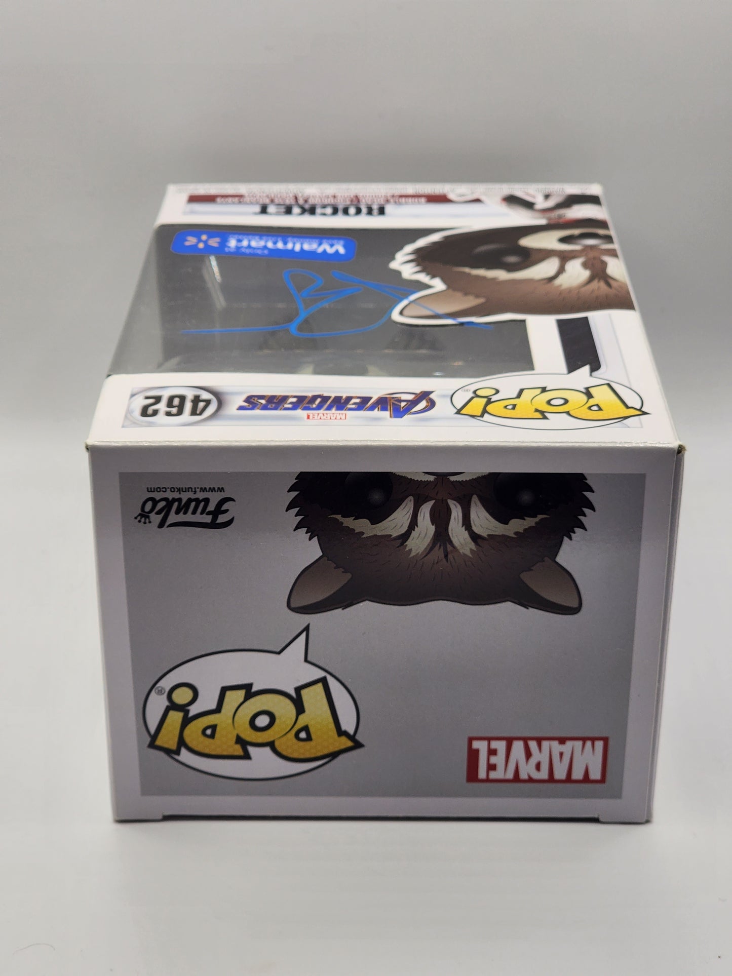 Marvel Avenger's ROCKET Signed Walmart Exclusive Funko