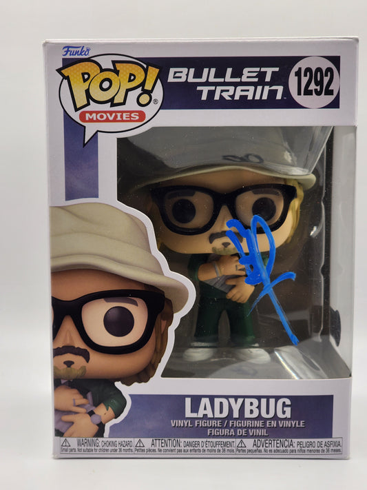 Bullet Train's LADYBUG Signed Funko