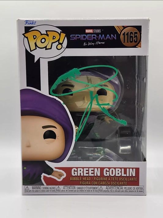 Spider-man No Way Home Signed Green Goblin Funko