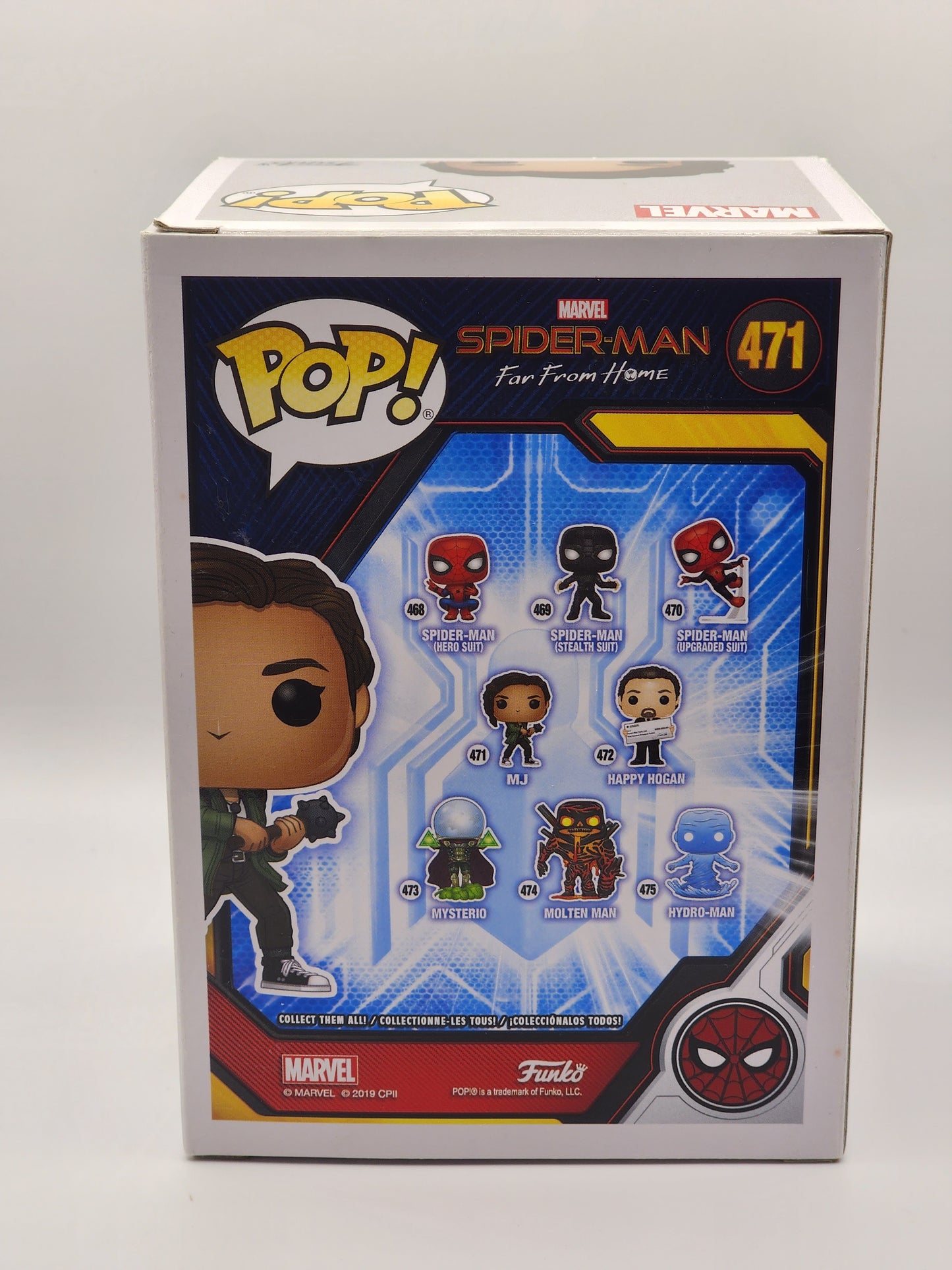 Marvel Spider-Man's Far from Home MJ Signed Funko