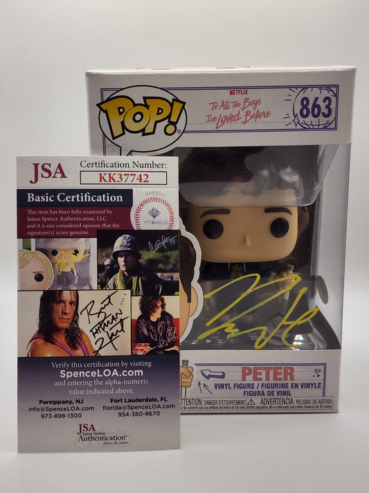 Netflix's To All The Boys I've Loved Before Peter Signed Funko